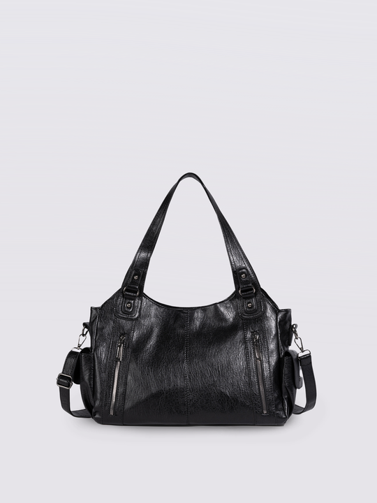 Geräumige Tote Bag mit Reißverschlüssen für Damen