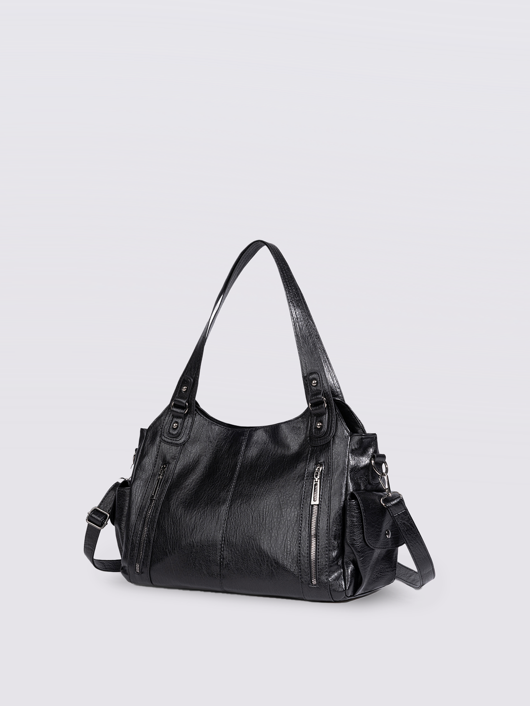Geräumige Tote Bag mit Reißverschlüssen für Damen