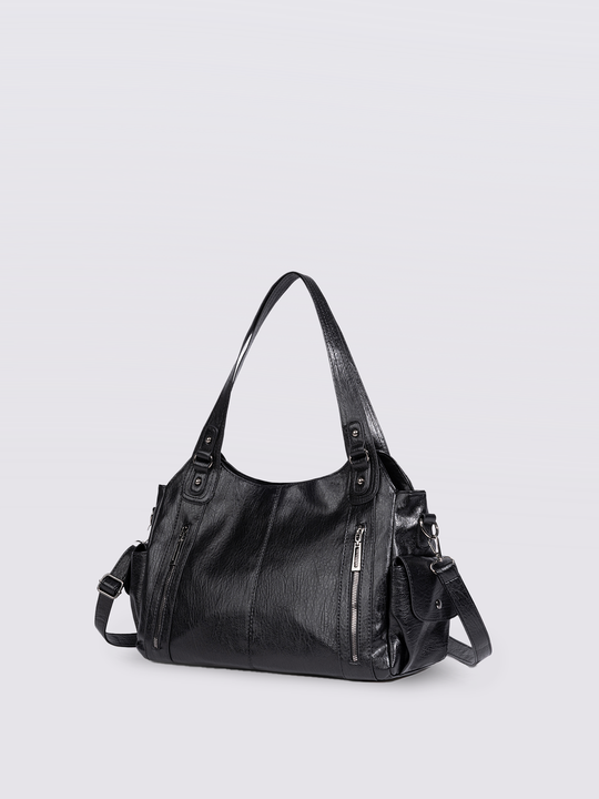 Geräumige Tote Bag mit Reißverschlüssen für Damen