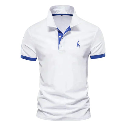 Herren Klassisches Baumwoll-Poloshirt