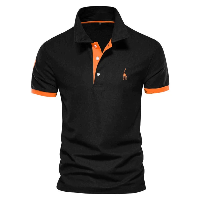 Herren Klassisches Baumwoll-Poloshirt