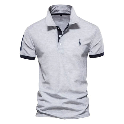 Herren Klassisches Baumwoll-Poloshirt