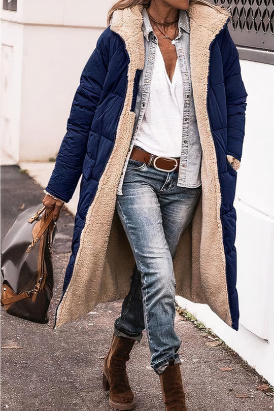 Damen Parka Mantel Mit Trendigem Schnitt