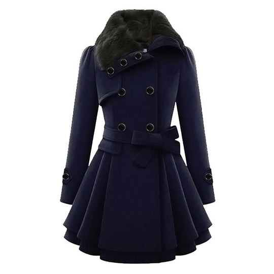 Damen Übergangs Trenchcoat