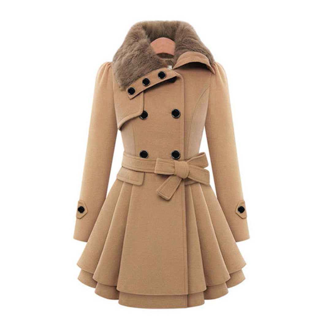 Damen Übergangs Trenchcoat