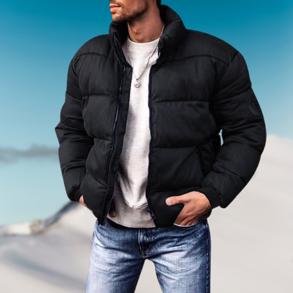 Herren Klassische Winter Daunenjacke