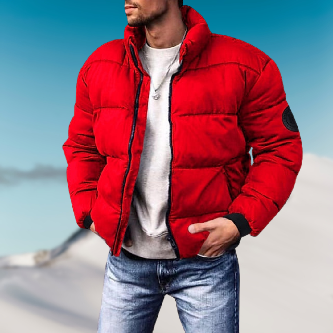 Herren Klassische Winter Daunenjacke
