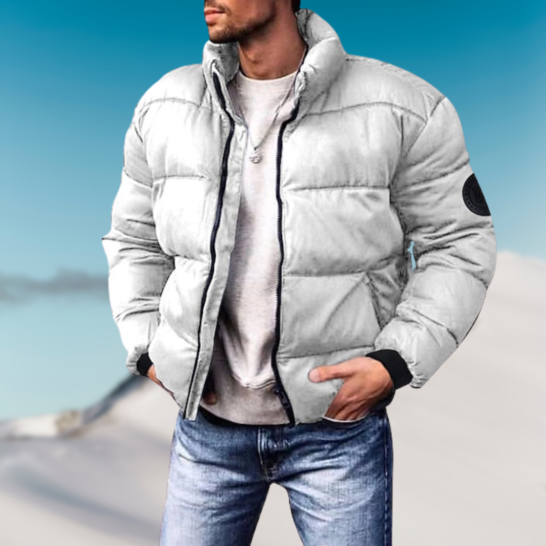 Herren Klassische Winter Daunenjacke