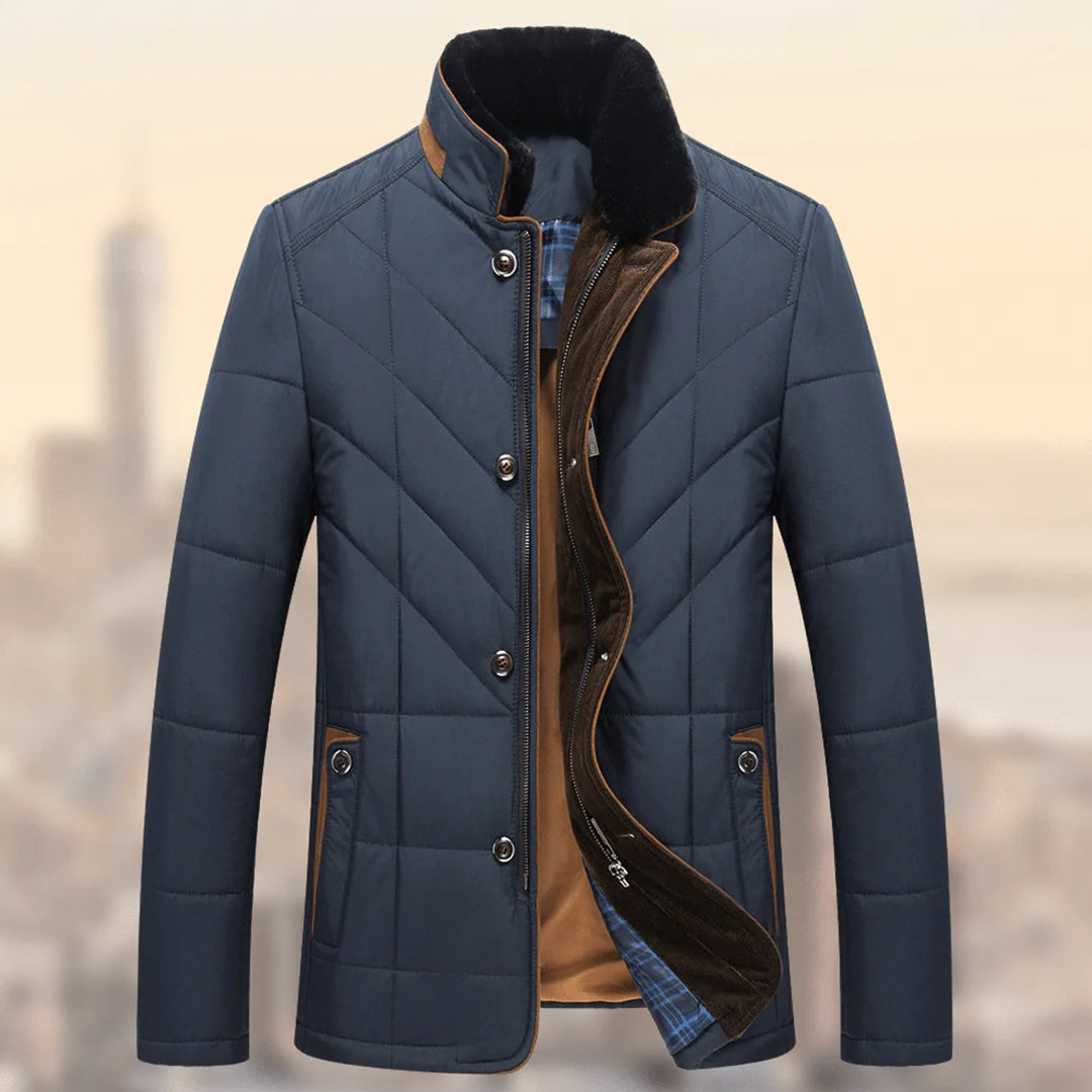Herren Wintermantel Mit Klassischem Design