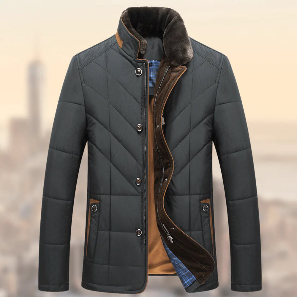 Herren Wintermantel Mit Klassischem Design