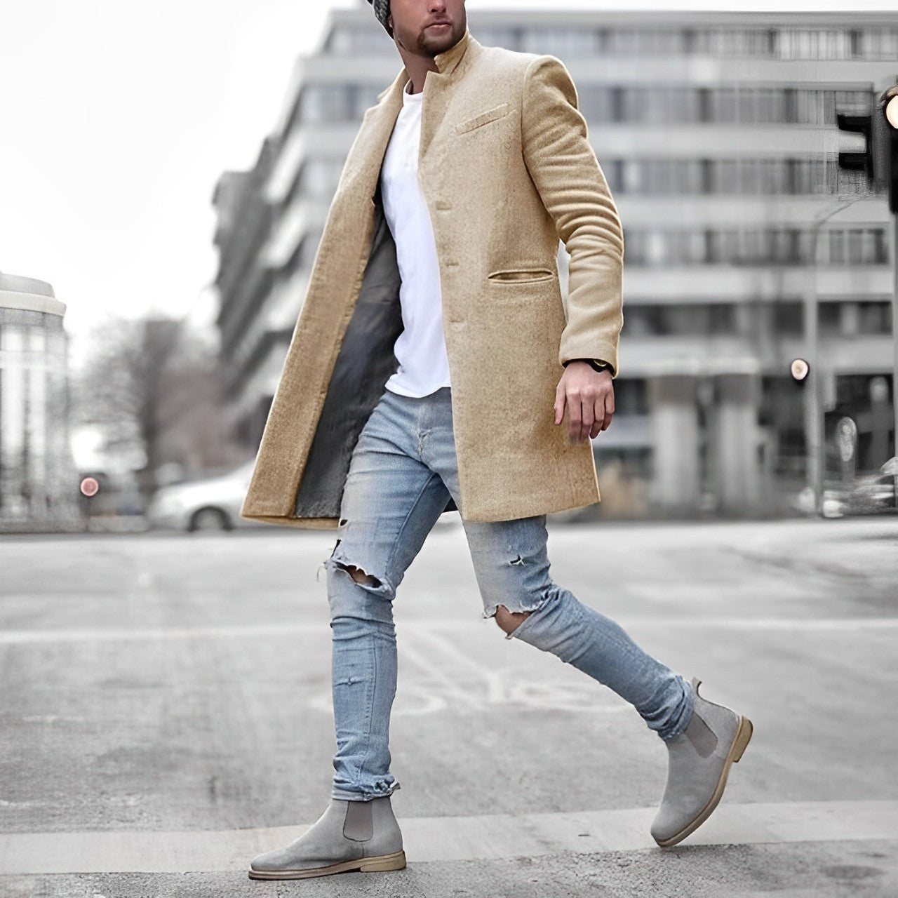 Herren Jacke Für Formelle Anlässe Mit Klassischem Design