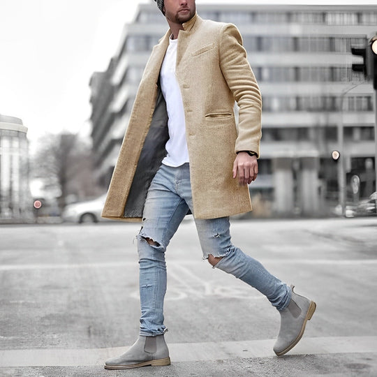 Herren Jacke Für Formelle Anlässe Mit Klassischem Design