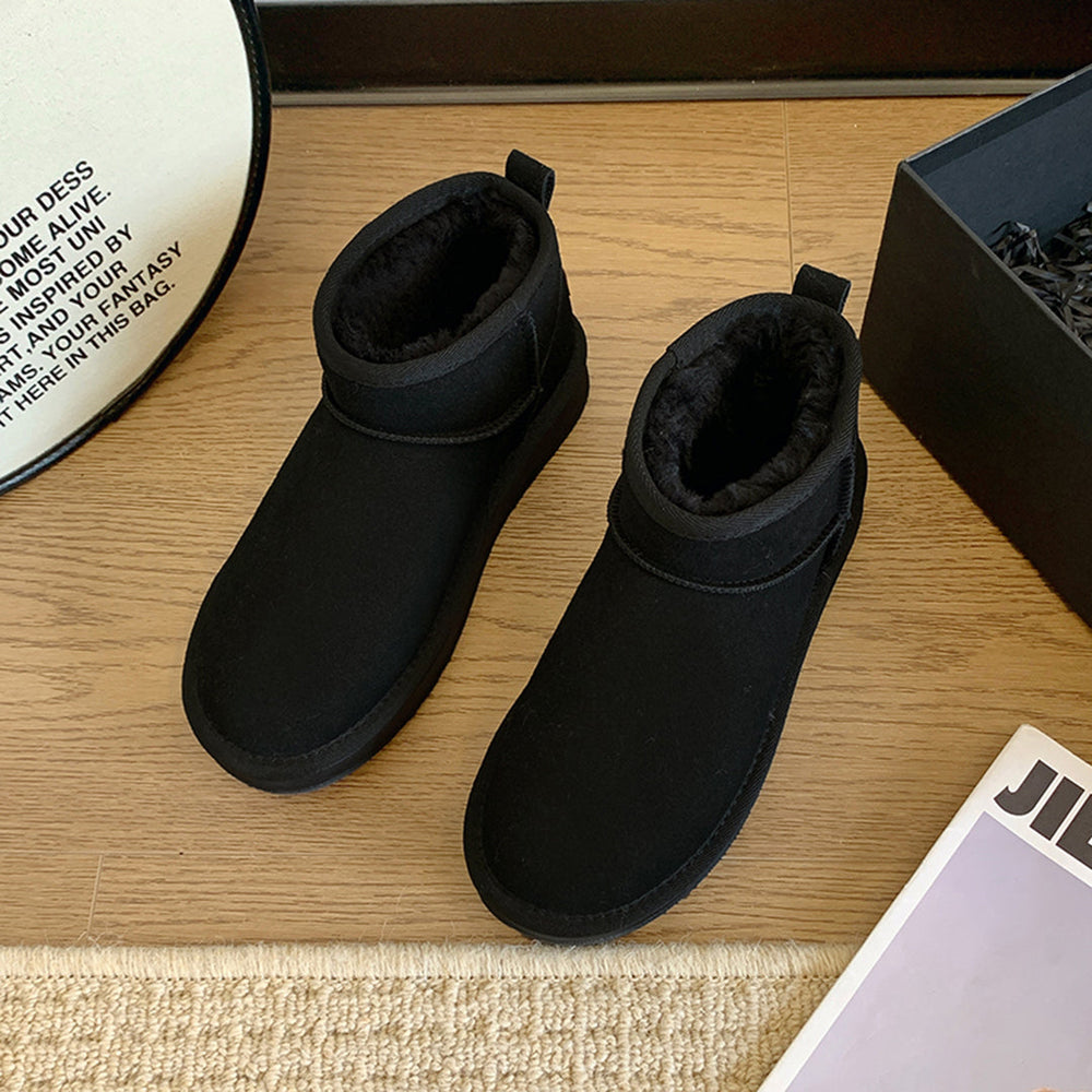 Damen Winterstiefel Mit Warmfutter Und Rutschfester Sohle