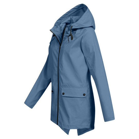 Damen Kapuzenjacke Mit Klassischem Schnitt