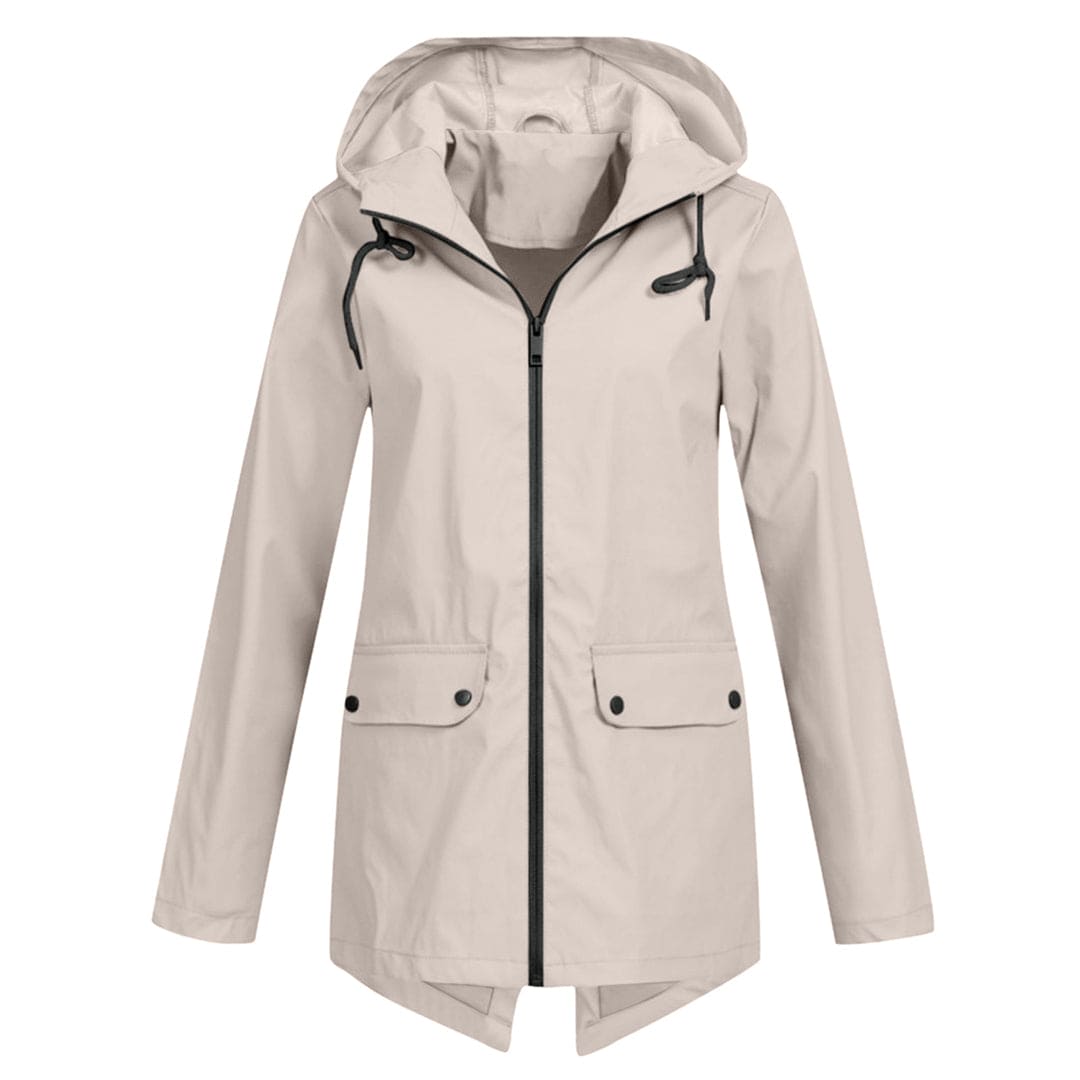 Damen Kapuzenjacke Mit Klassischem Schnitt