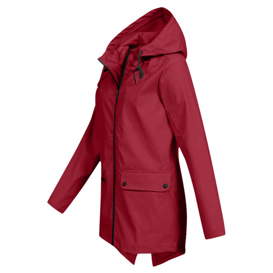Damen Kapuzenjacke Mit Klassischem Schnitt