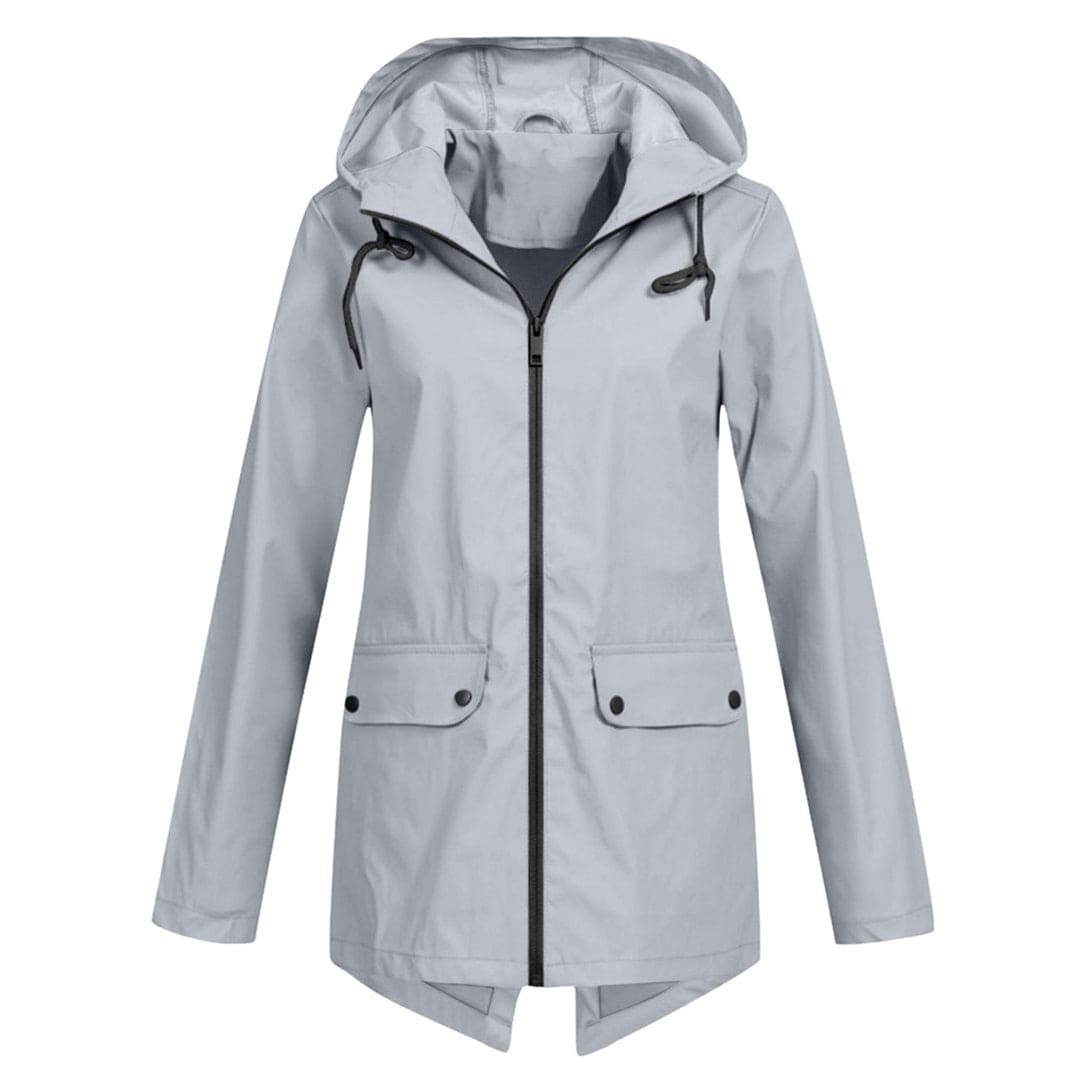 Damen Kapuzenjacke Mit Klassischem Schnitt