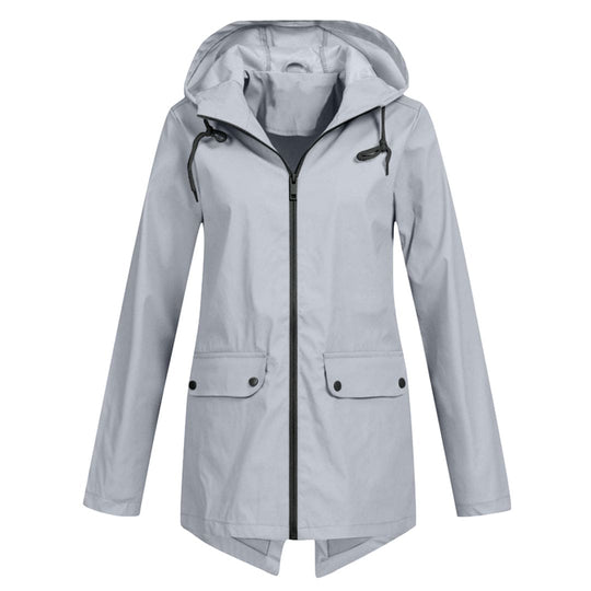 Damen Kapuzenjacke Mit Klassischem Schnitt