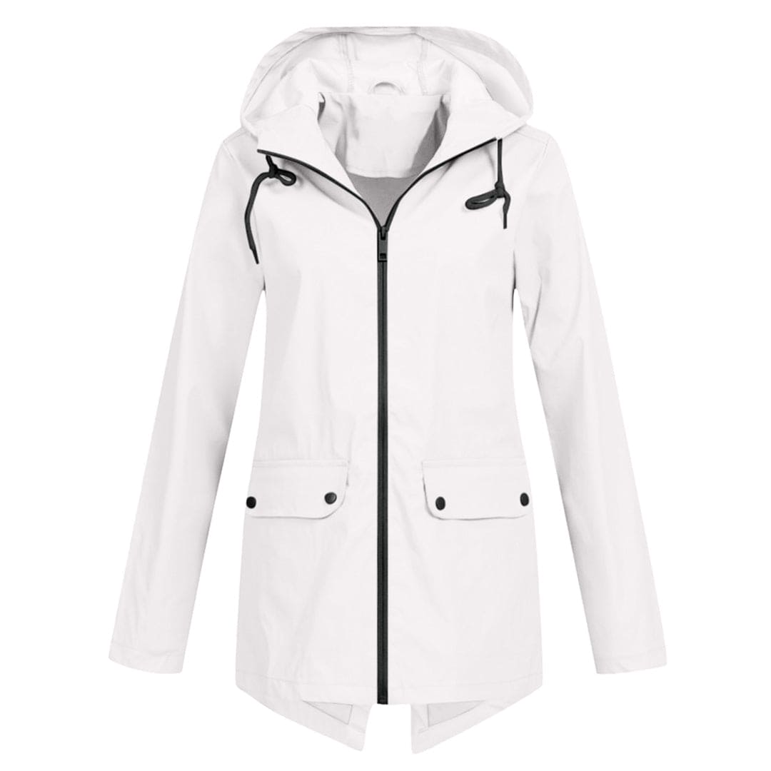 Damen Kapuzenjacke Mit Klassischem Schnitt