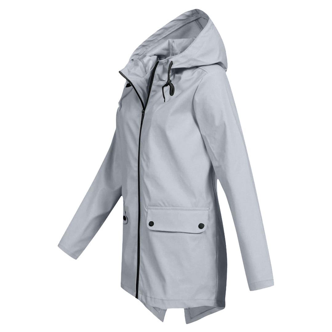 Damen Kapuzenjacke Mit Klassischem Schnitt