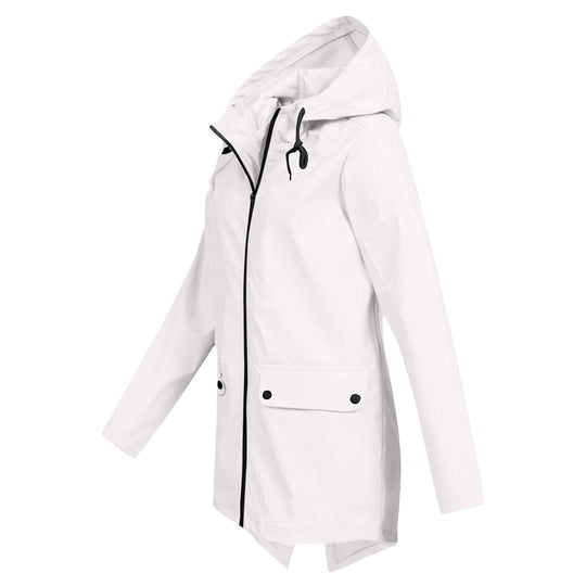 Damen Kapuzenjacke Mit Klassischem Schnitt