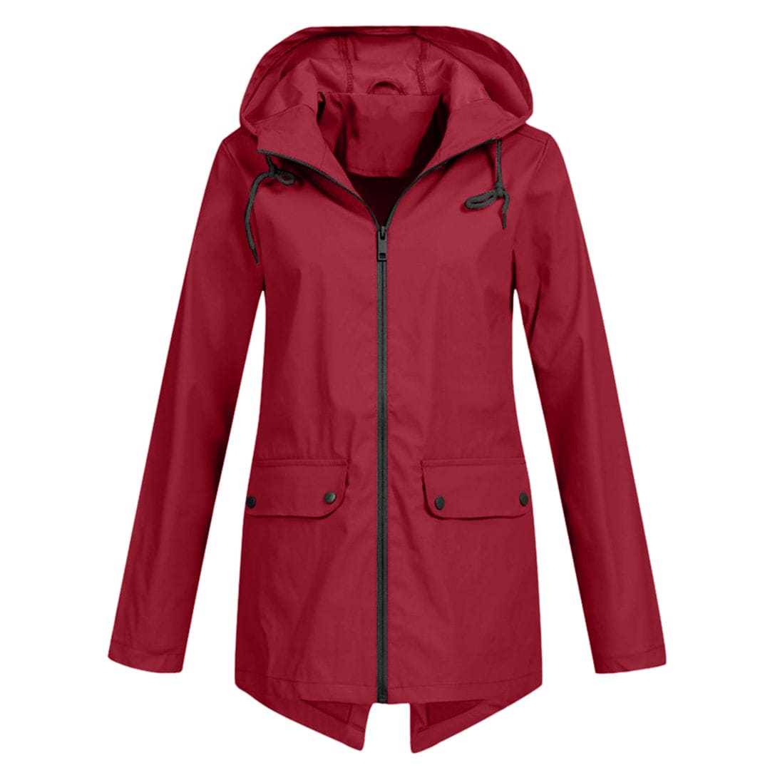 Damen Kapuzenjacke Mit Klassischem Schnitt