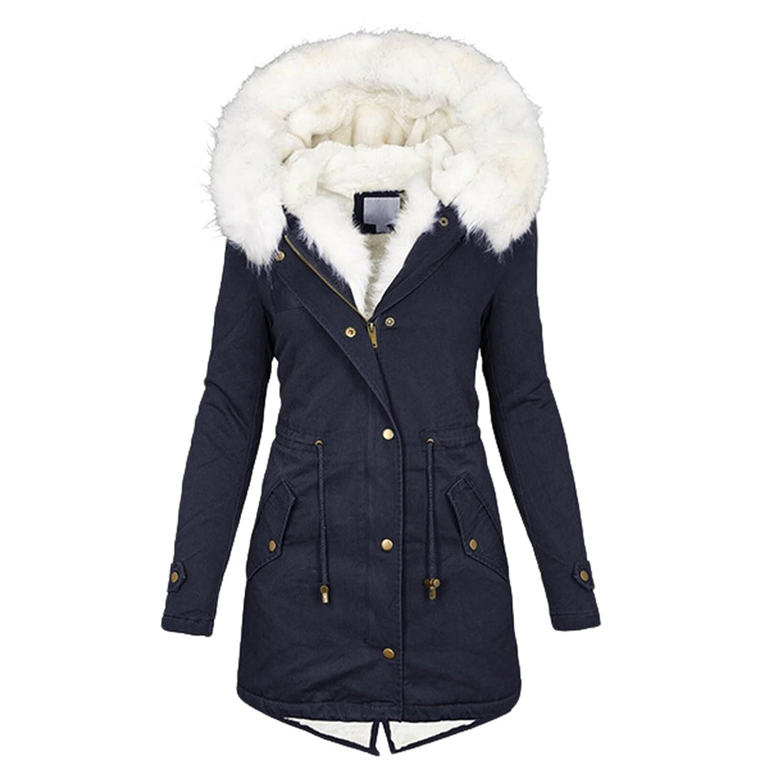 Damen Winterjacke Mit Kapuze