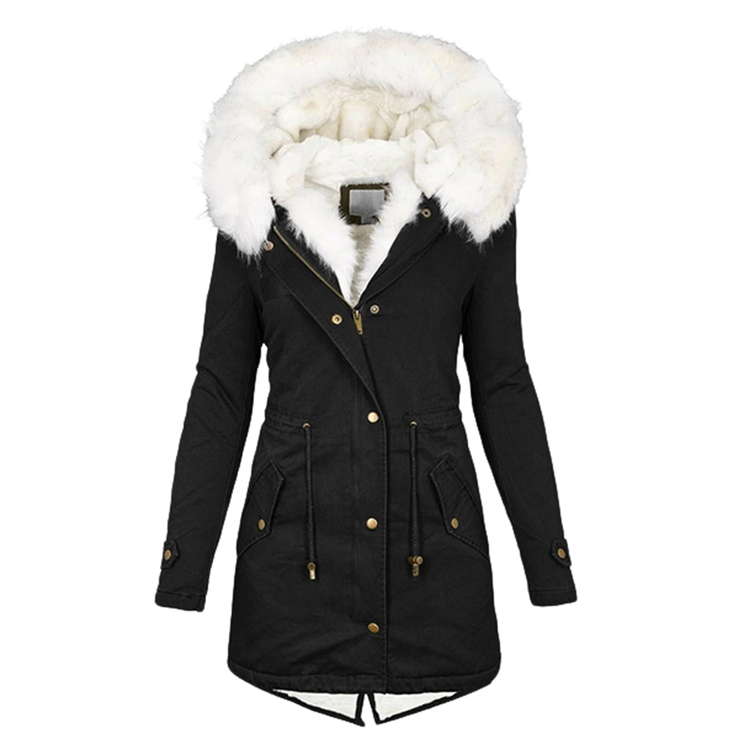 Damen Winterjacke Mit Kapuze