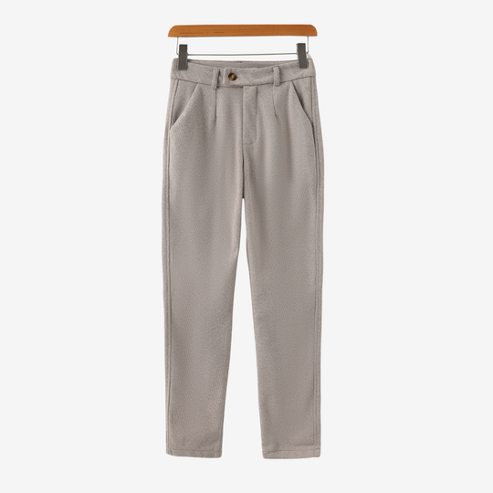 Herren Herringbone Stoffhose