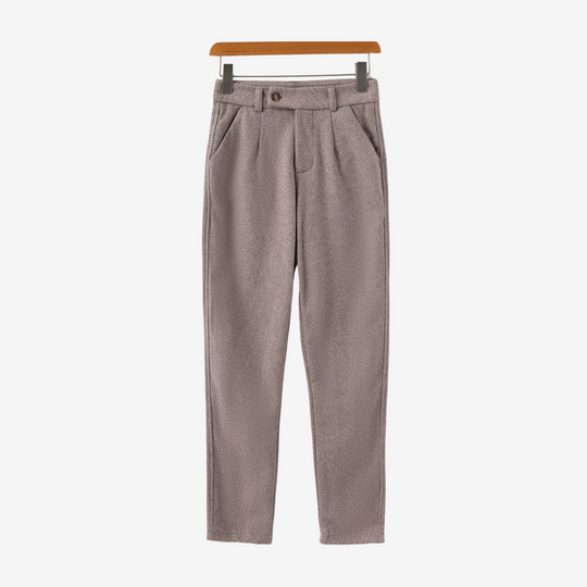 Herren Herringbone Stoffhose
