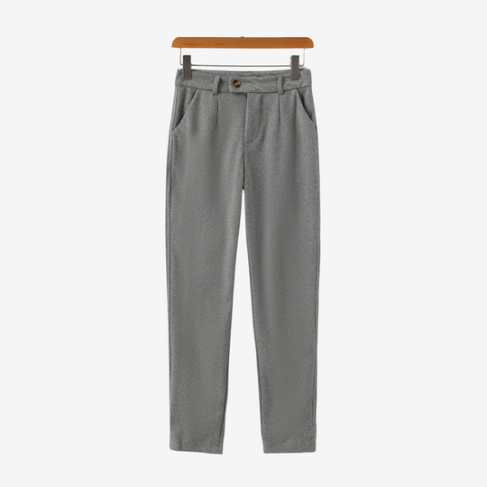 Herren Herringbone Stoffhose