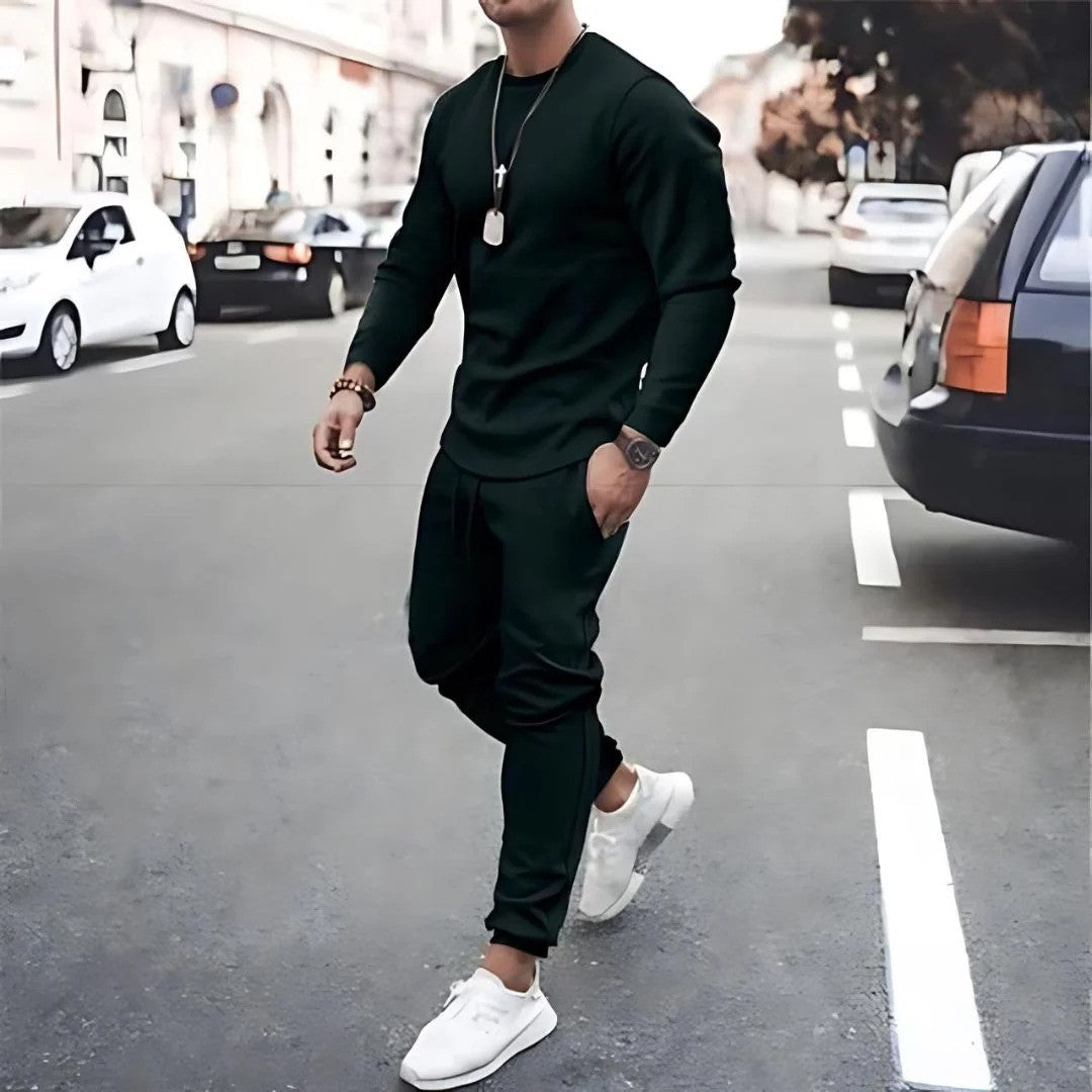Herren Trainingsanzug Set Sportlich Und Modern
