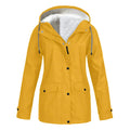Regenjacke mit Teddyfutter
