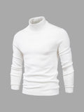 Rollkragenpullover mit zeitlosem Design für Herren