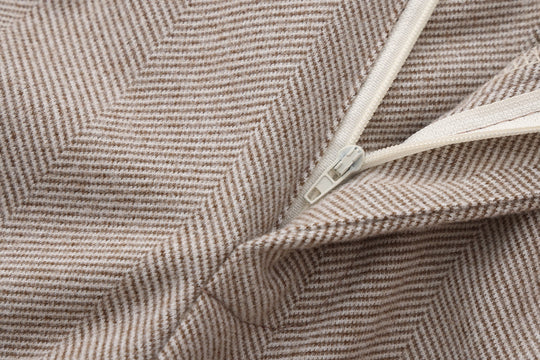 Herren Herringbone Stoffhose