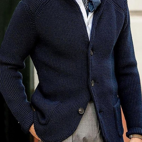 Herren Cardigan Mit Zeitlosem Design