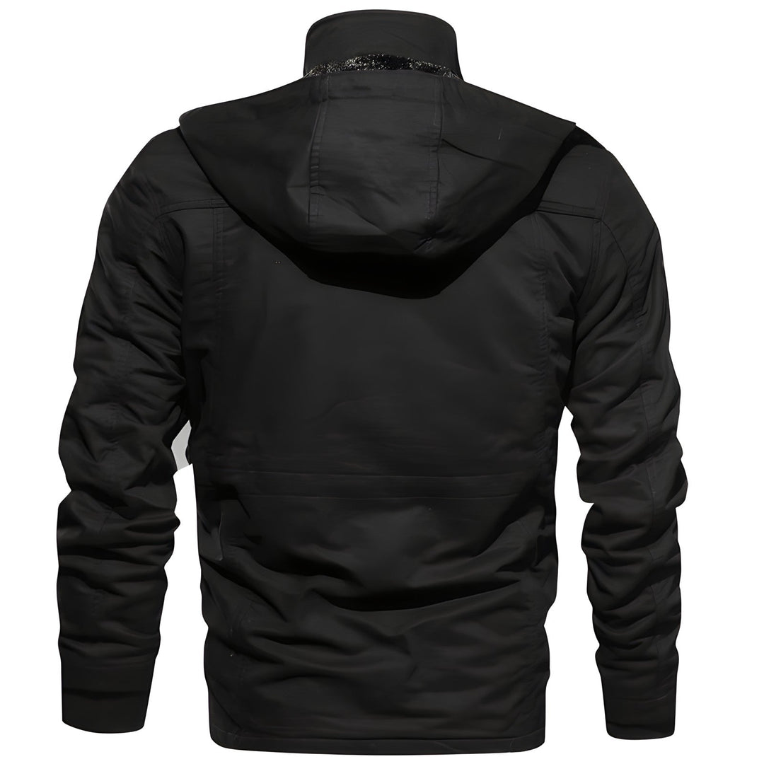 Herren Militärjacke Mit Mehreren Taschen