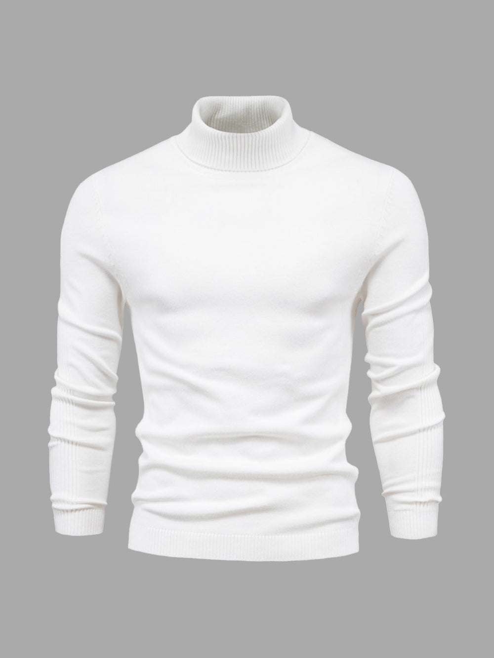 Rollkragenpullover mit zeitlosem Design für Herren