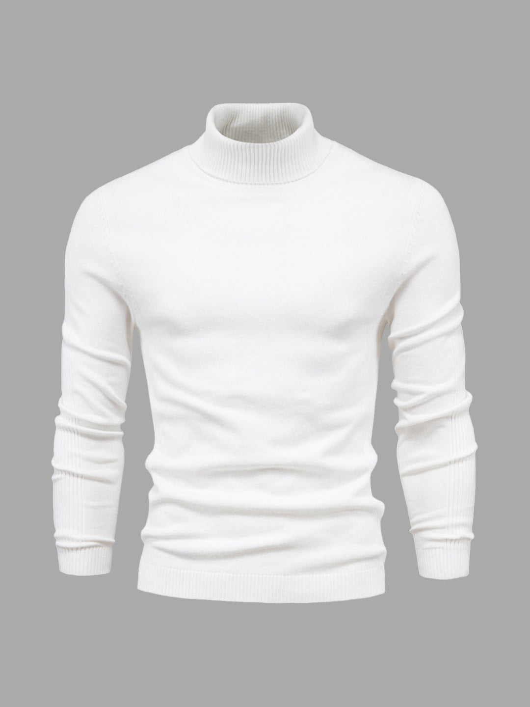 Rollkragenpullover mit zeitlosem Design für Herren