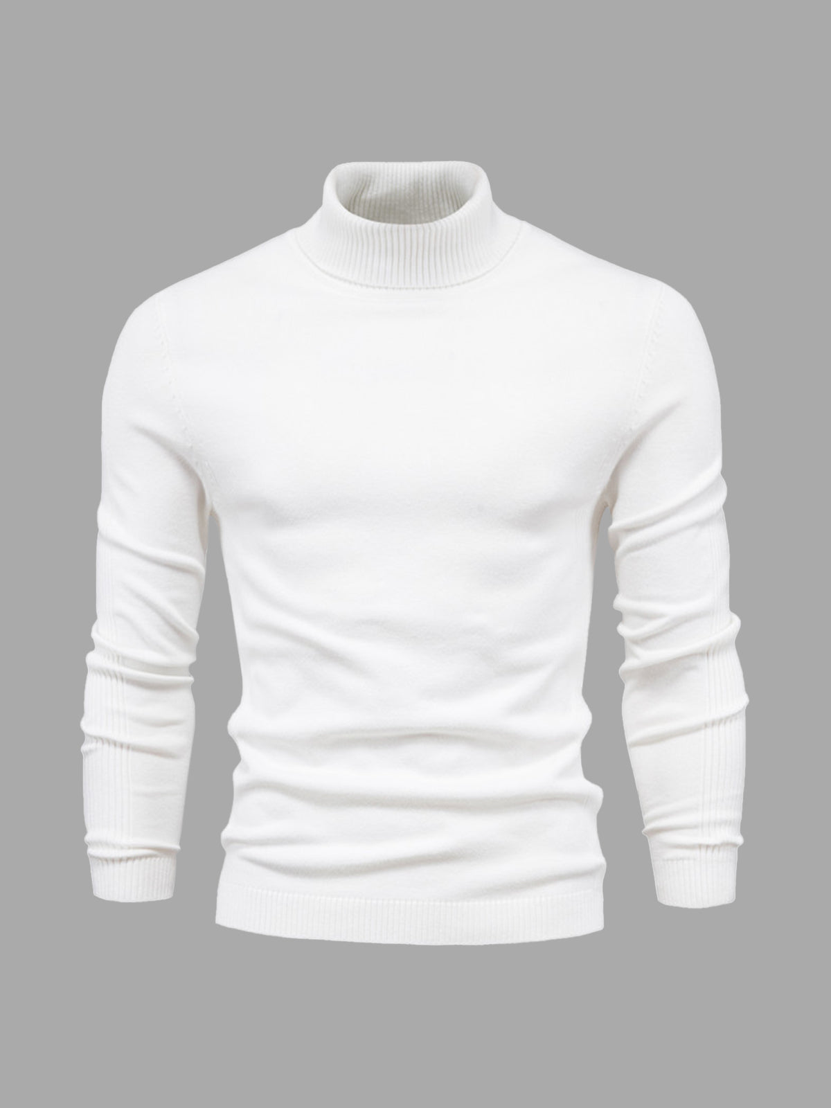 Rollkragenpullover mit zeitlosem Design für Herren