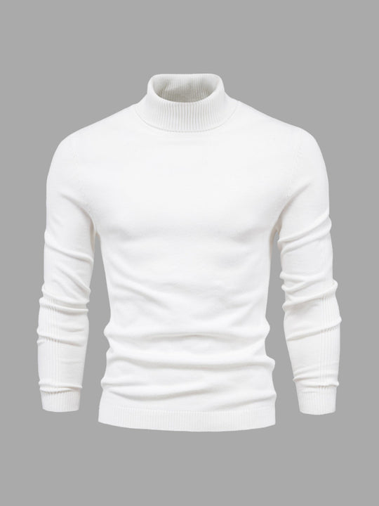 Rollkragenpullover mit zeitlosem Design für Herren