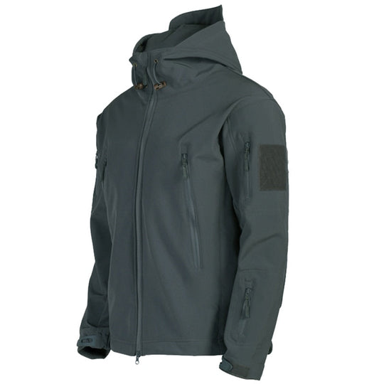 Herren Outdoor Jacke Mit Taschen Und Kapuze