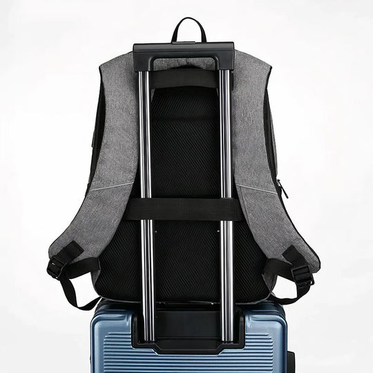 Wasserabweisender USB-Lade-Rucksack für Herren
