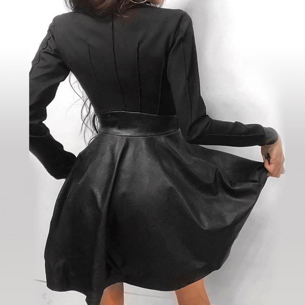 Damen Gothic Kleid Mit Reißverschluss