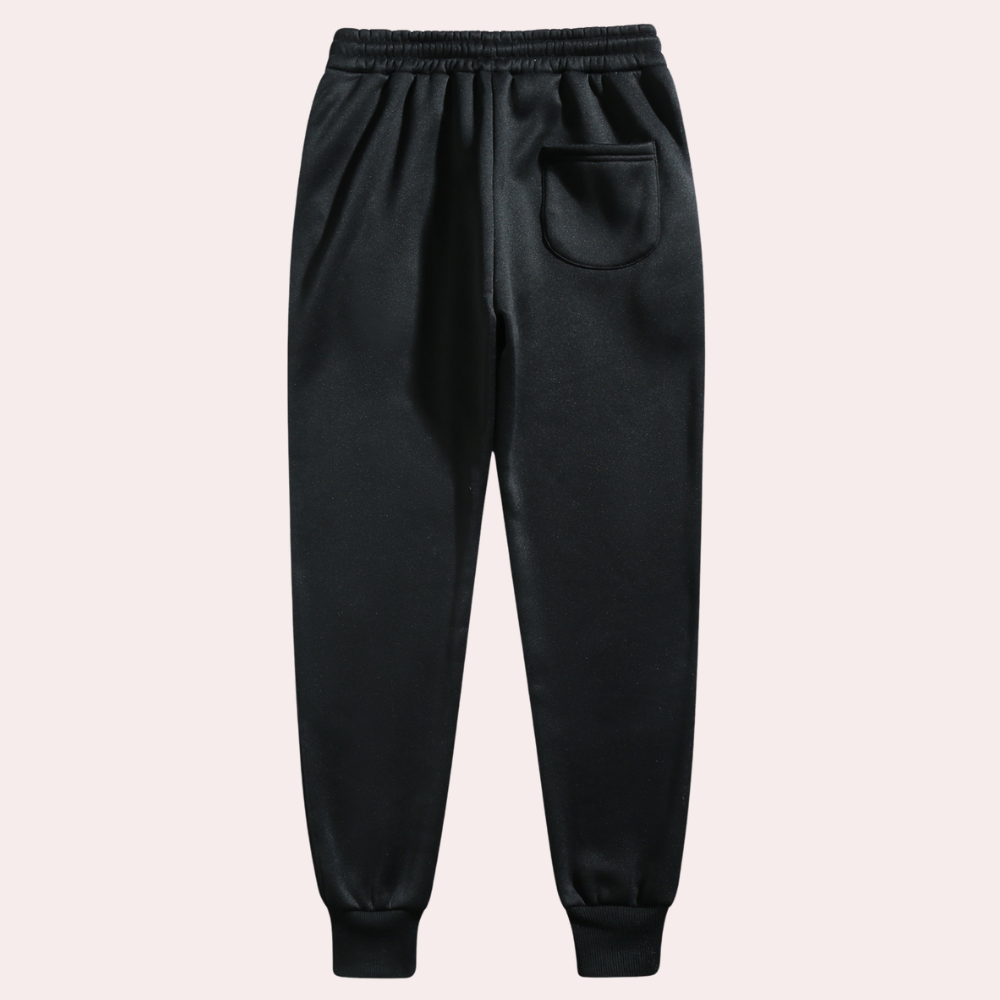 Herren Baumwoll Jogginghose Im Baggy Stil