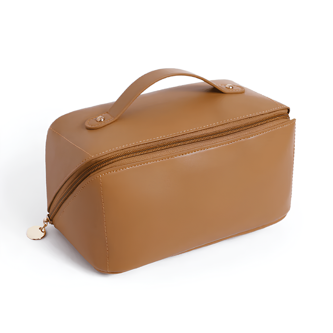 Praktische Make-up-Tasche mit Fächern für Damen
