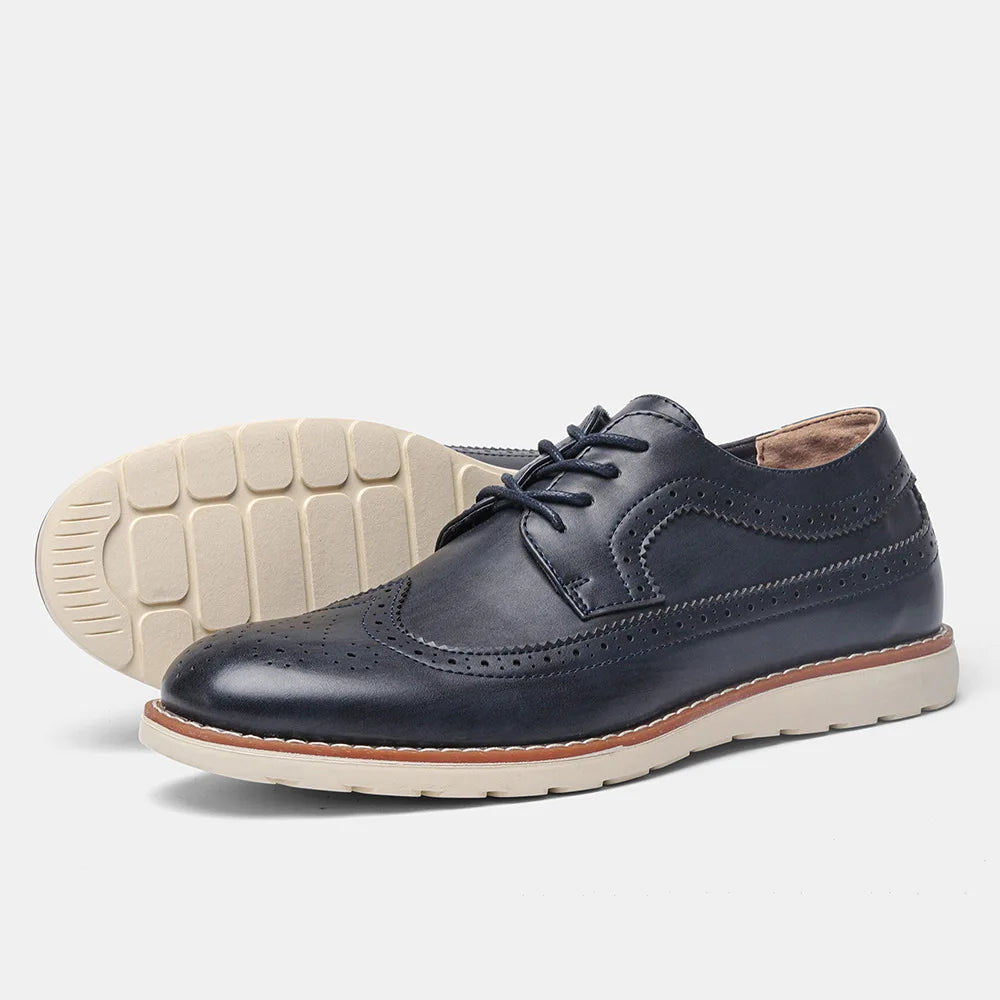 Herren Schnürschuhe Mit Klassischem Design