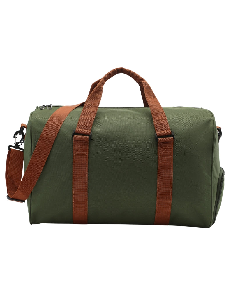 Robuste Reisetasche mit Kontrastträgern für Herren