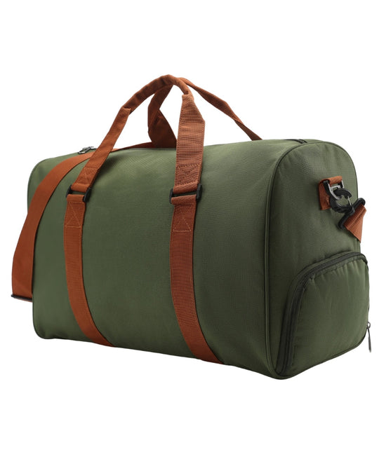 Robuste Reisetasche mit Kontrastträgern für Herren