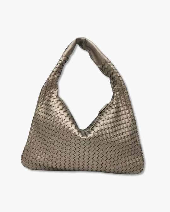 Geflochtene Hobo-Bag mit Vintage-Charme für Damen